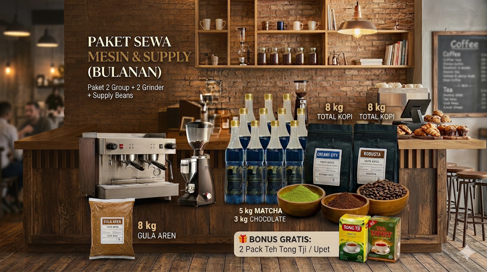 Paket Creamy City & Robusta