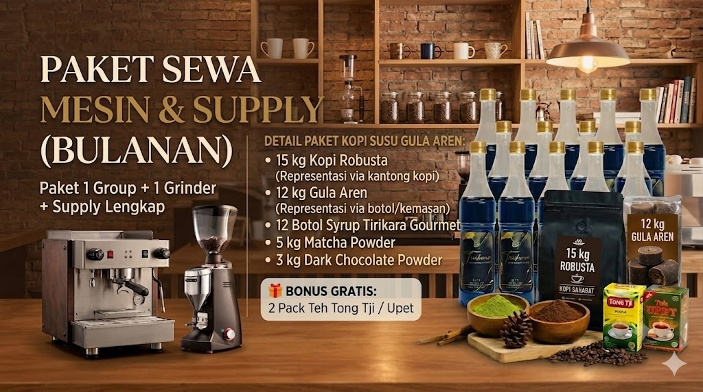 Paket Kopi Susu Gula Aren